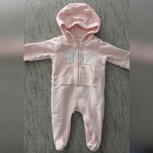 GAP Light Pink Baby Footie